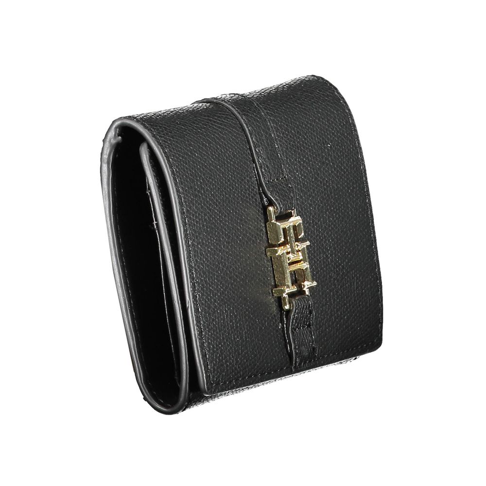 Tommy Hilfiger Zwarte Polyethyleen Portemonnee