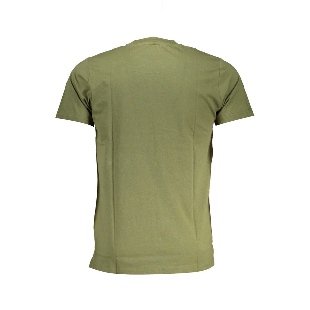 Cavalli Class Groen Katoenen T-Shirt