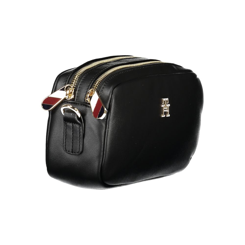 Tommy Hilfiger Zwarte Polyester Dames Handtas