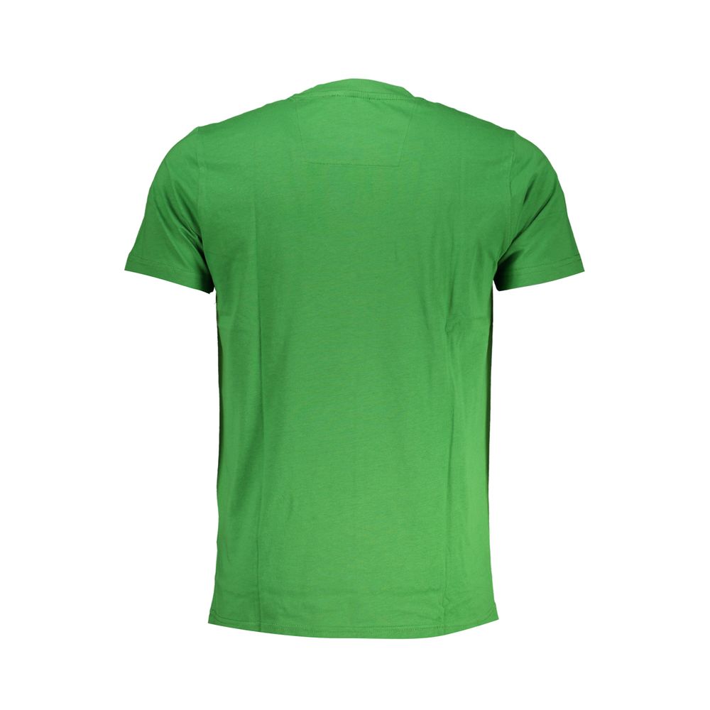 Cavalli Class Groen Katoenen T-Shirt