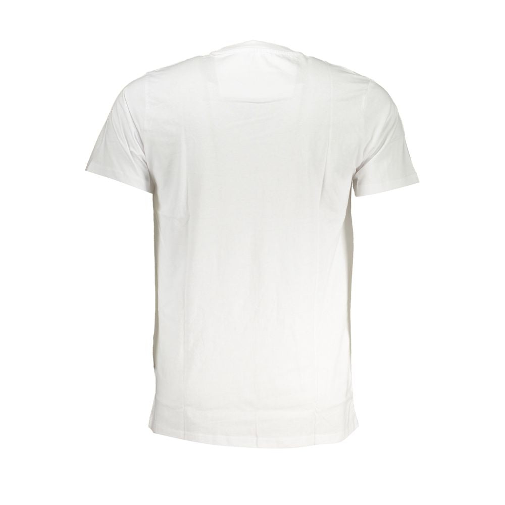 Wit katoenen T-shirt van Cavalli Class