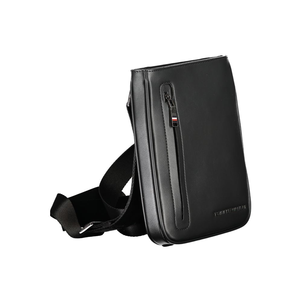 Tommy Hilfiger Zwarte Polyethyleen Schoudertas