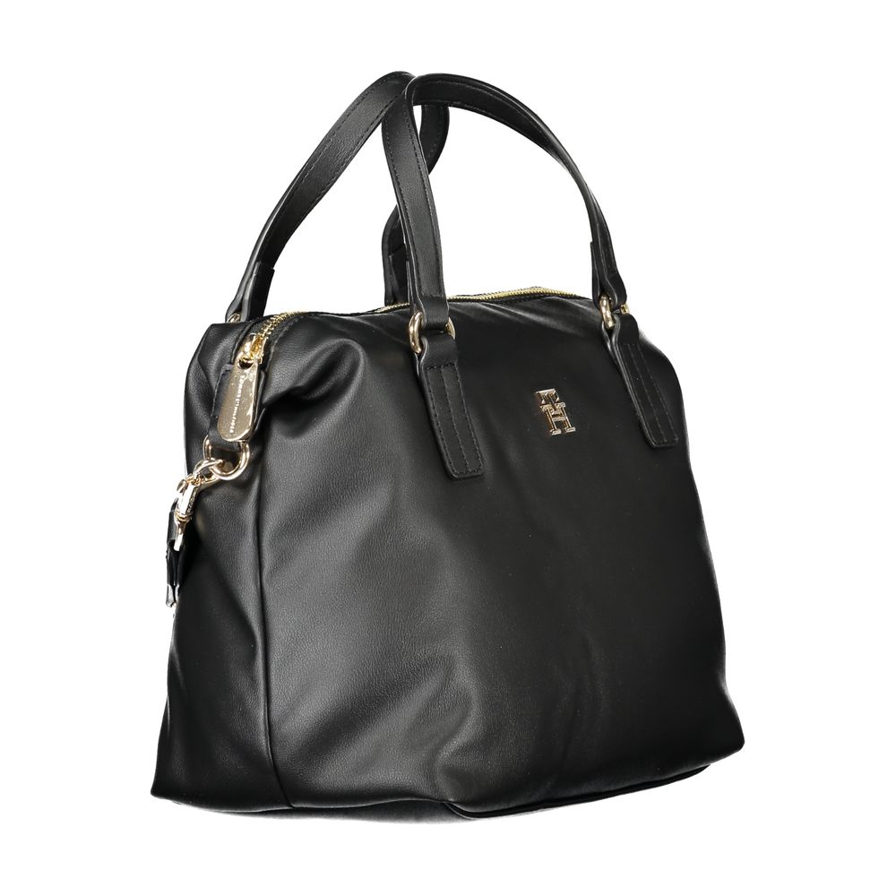 Sac à main Tommy Hilfiger en polyester noir pour femme