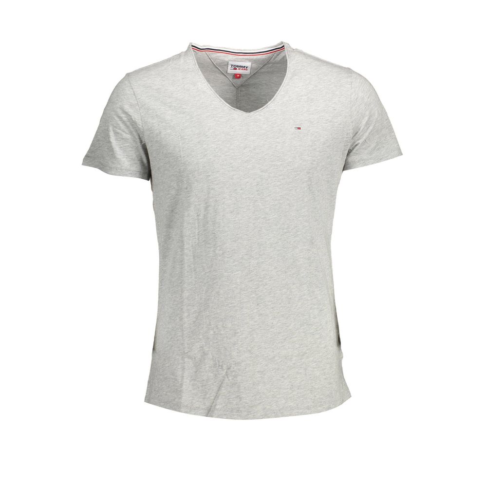 T-shirt homme en coton marron Tommy Hilfiger