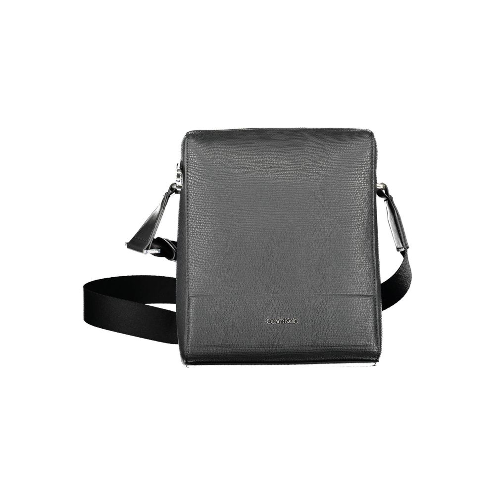 Calvin Klein Zwarte Polyester Heren Schoudertas