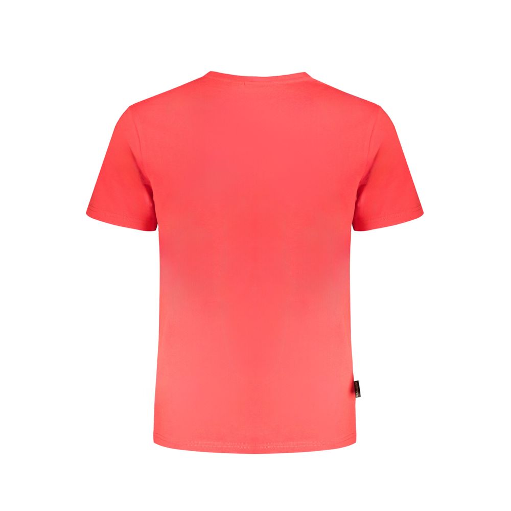T-shirt Napapijri en coton rouge