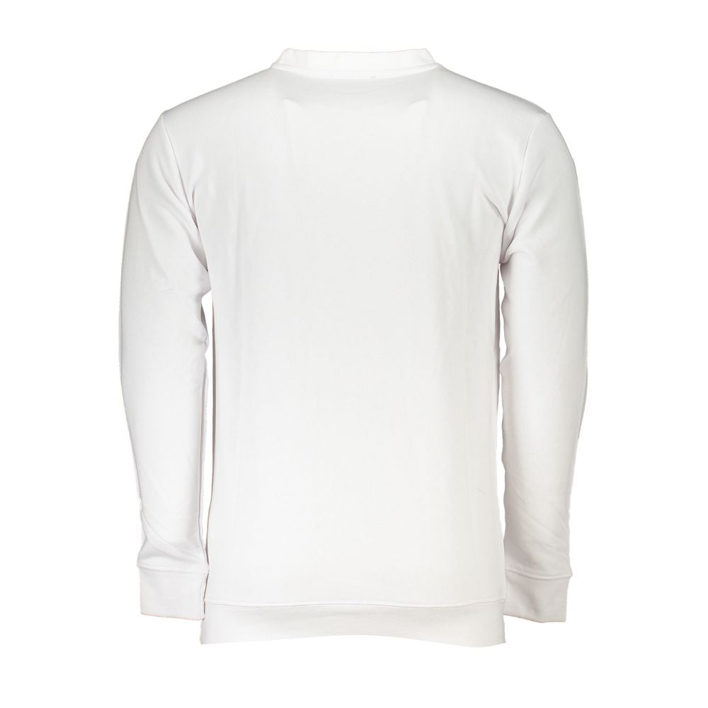 Cavalli Class witte katoenen herensweater
