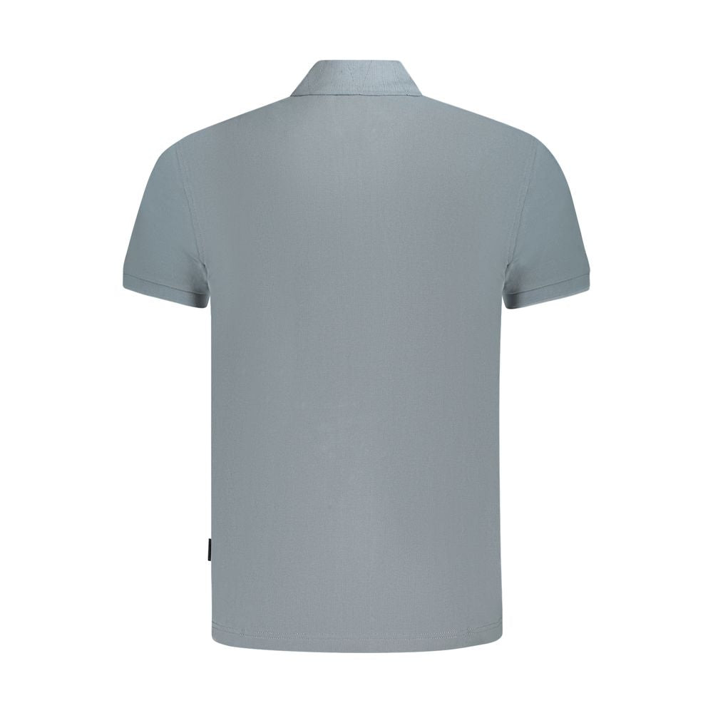 Polo homme en coton marron Napapijri