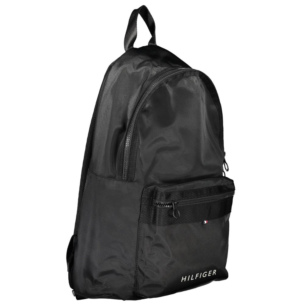 Tommy Hilfiger Zwarte Polyester Heren Rugzak