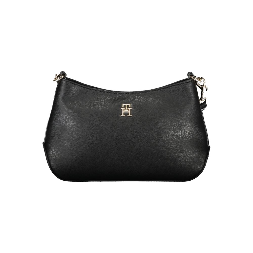 Tommy Hilfiger Zwarte Polyester Handtas