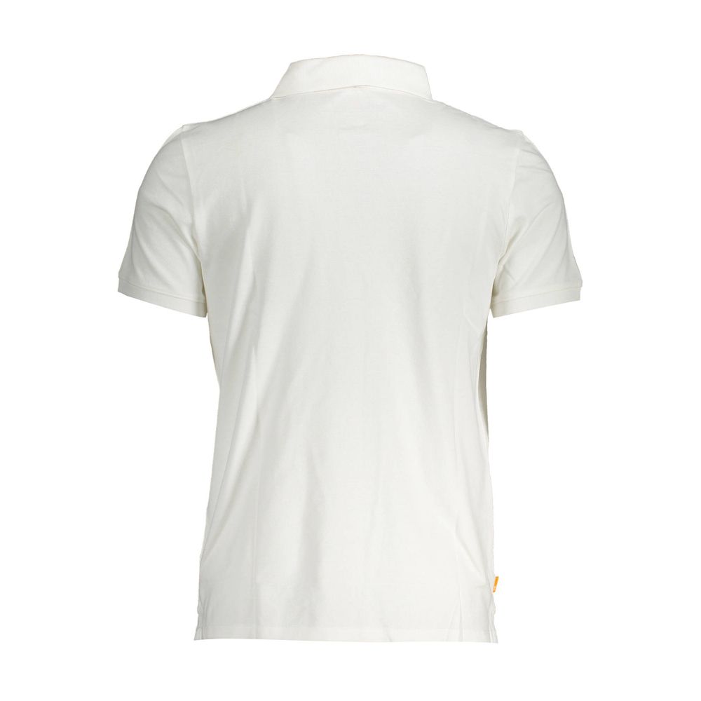 Polo homme en coton blanc Timberland