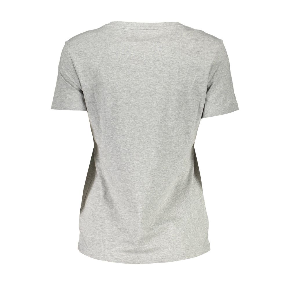 T-shirt Guess en coton gris pour femme