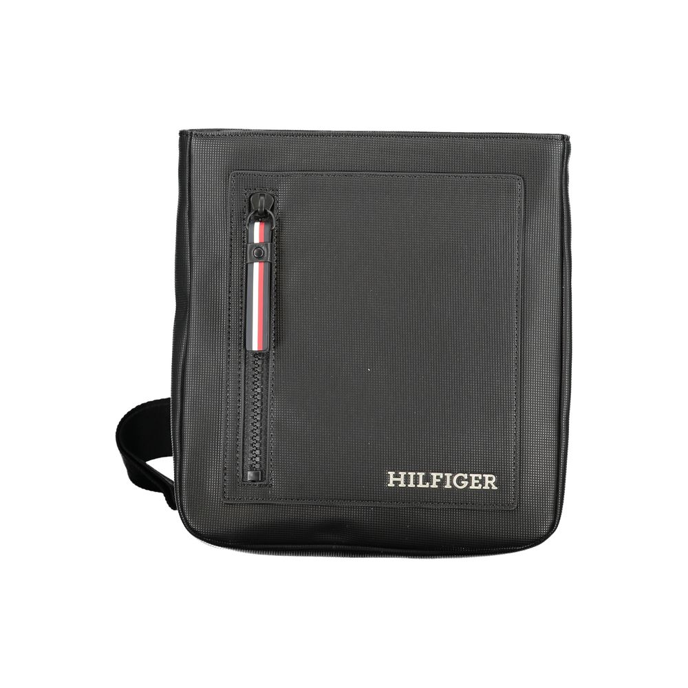 Tommy Hilfiger Zwarte Polyethyleen Schoudertas