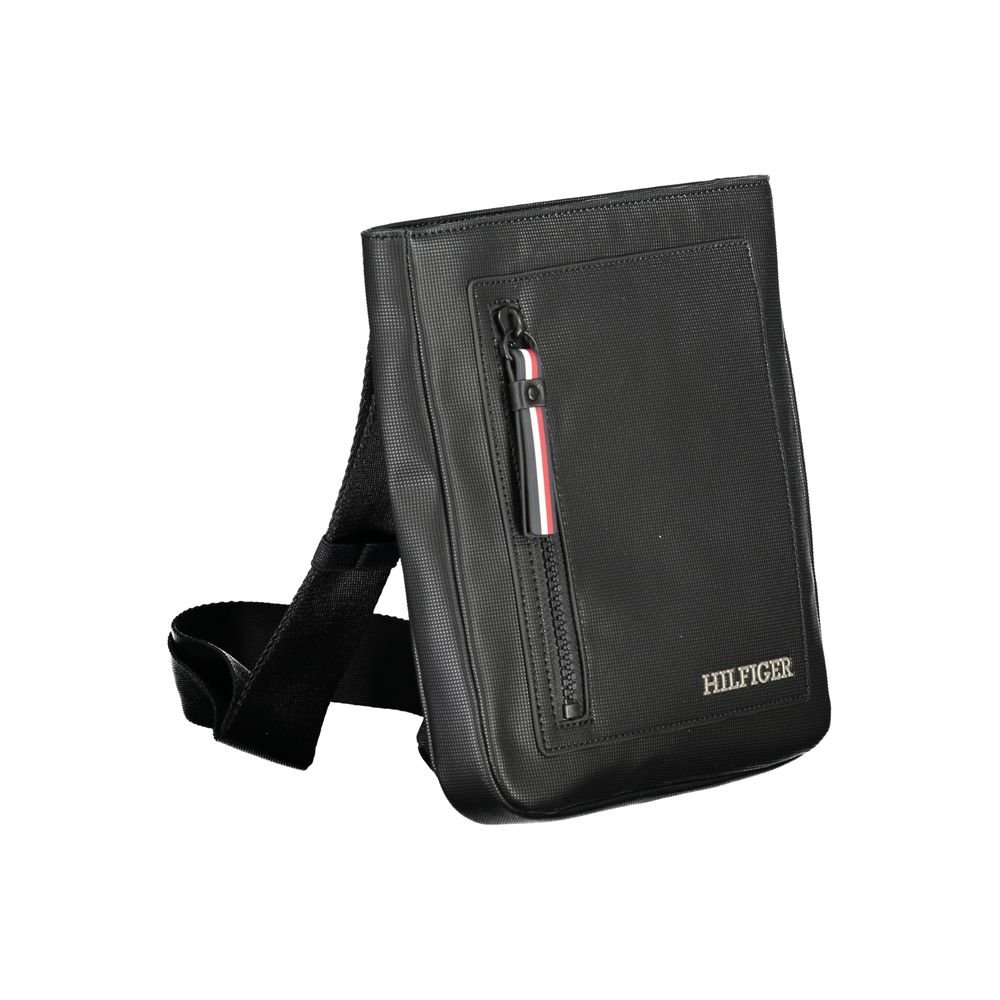 Tommy Hilfiger Zwarte Polyethyleen Schoudertas