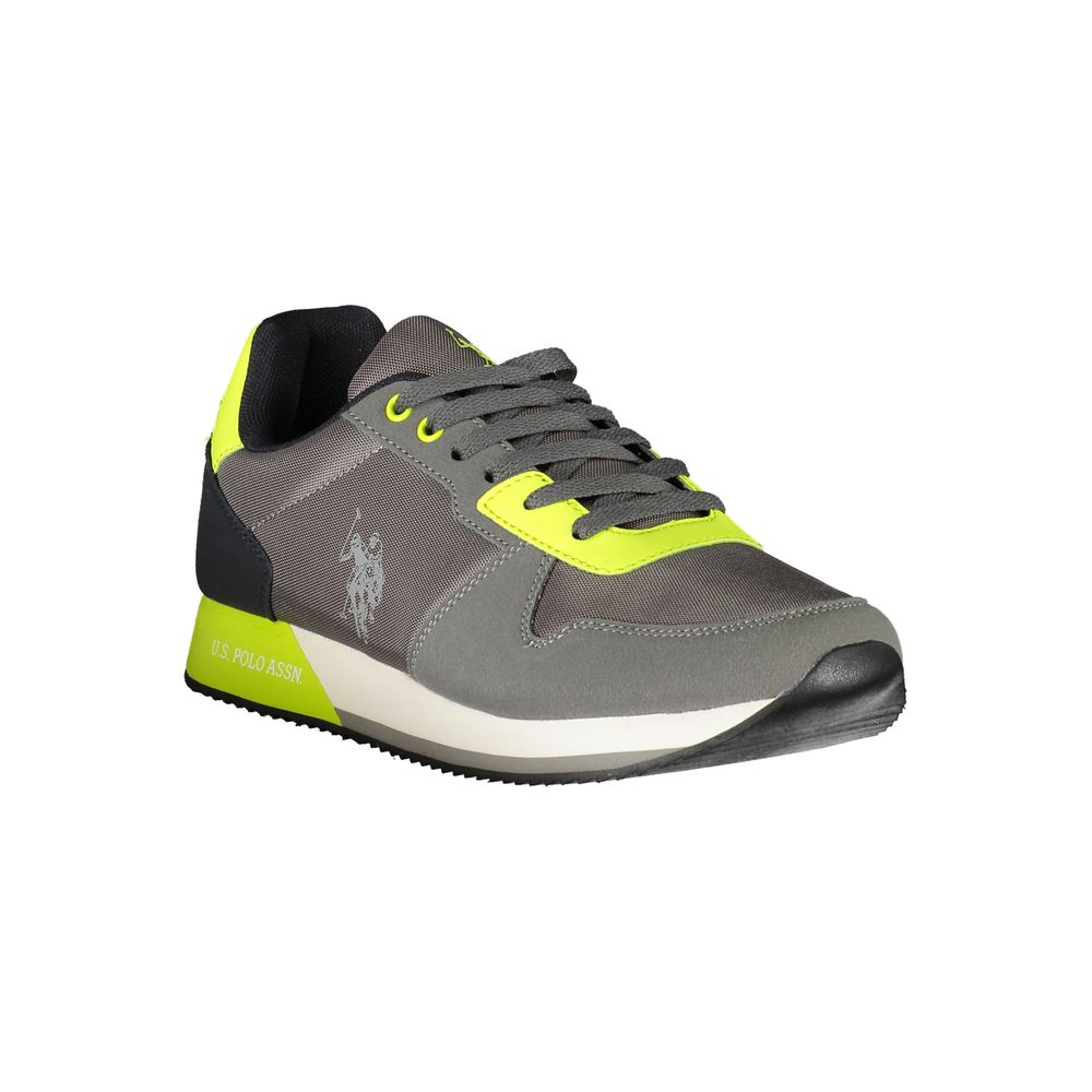Sneaker homme en polyester marron US POLO ASSN.