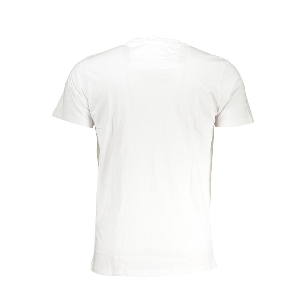 Wit katoenen T-shirt van Cavalli Class