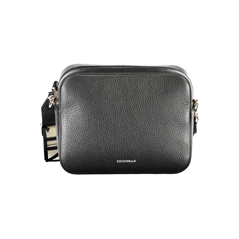 Coccinelle Zwarte Leren Dames Handtas