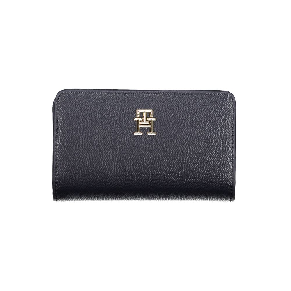 Tommy Hilfiger Blauwe Polyethyleen Dames Portemonnee
