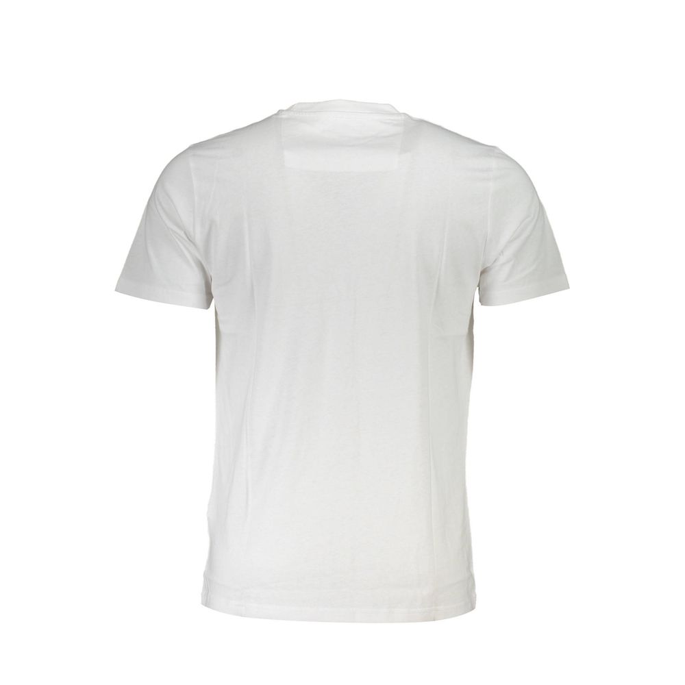 Wit katoenen T-shirt van Cavalli Class