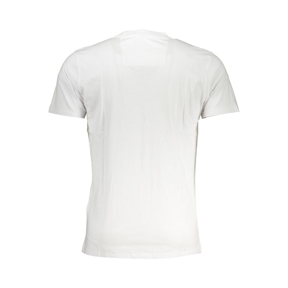 Wit katoenen T-shirt van Cavalli Class