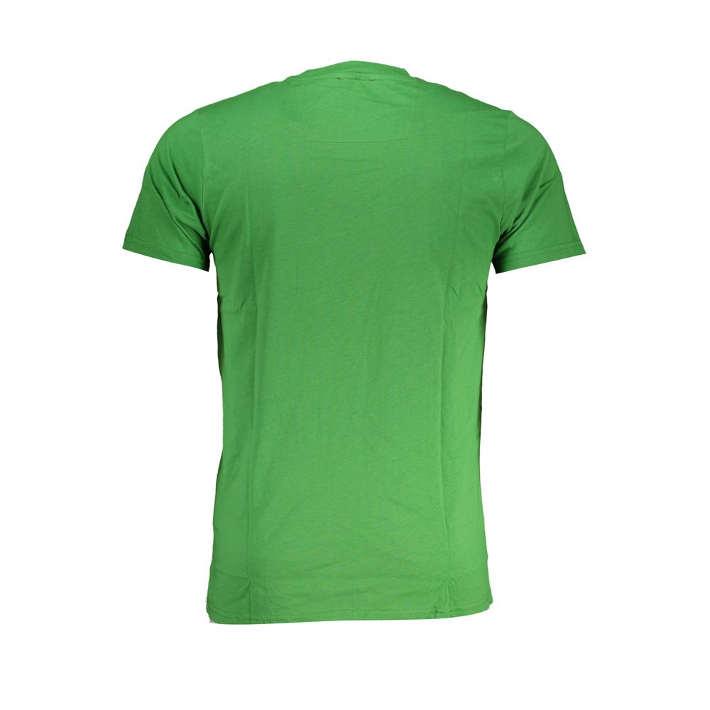 Cavalli Class Groen Katoenen T-Shirt