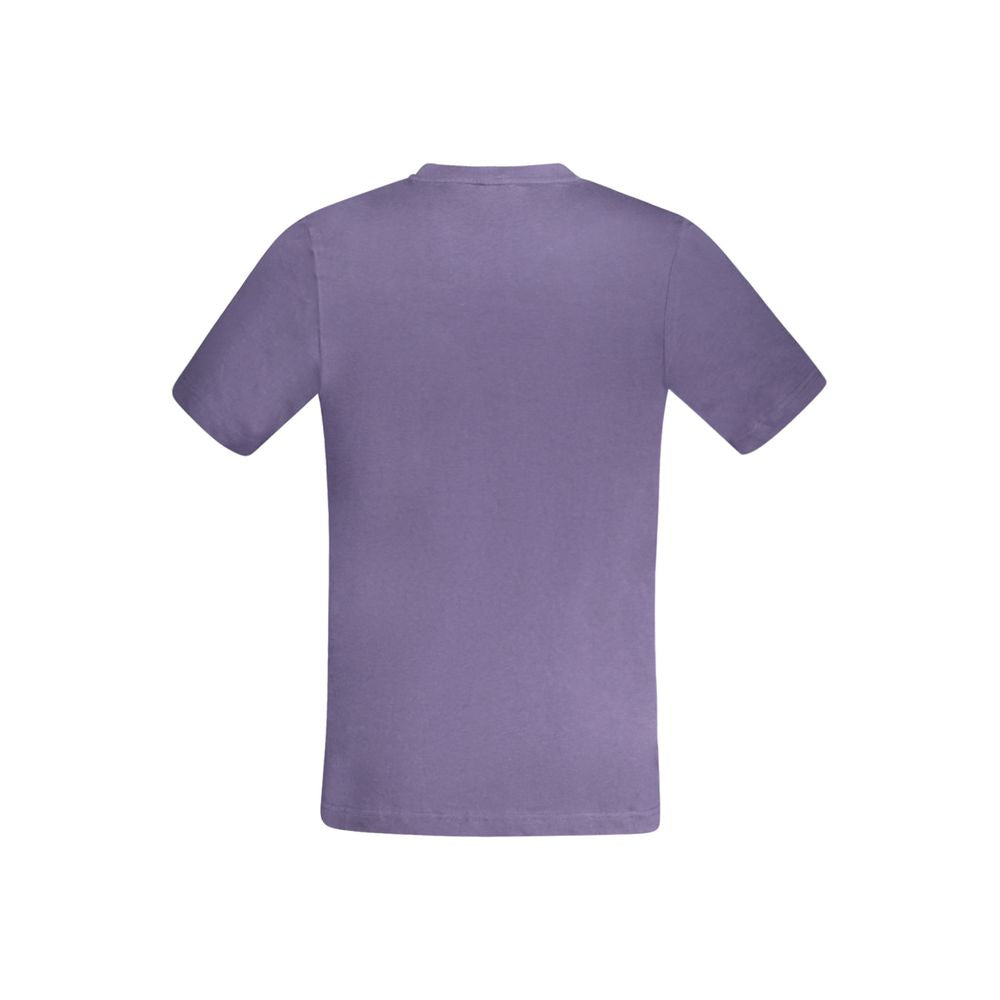 T-shirt homme en coton bleu Kappa