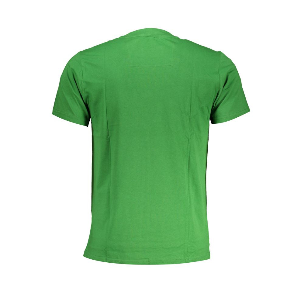 Cavalli Class Groen Katoenen T-Shirt
