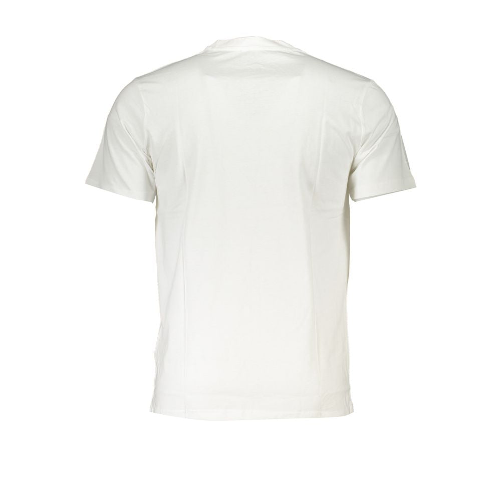 Wit katoenen T-shirt van Cavalli Class