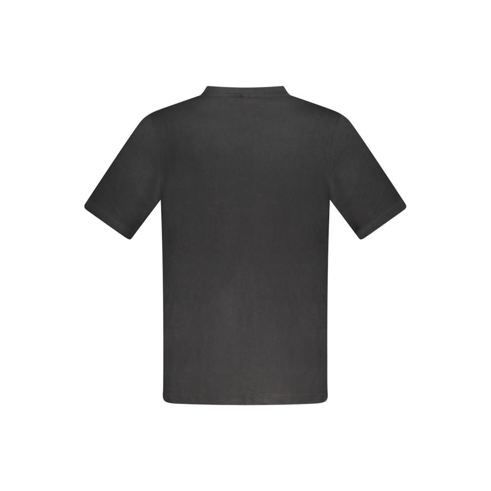 T-shirt Kappa en coton noir pour homme