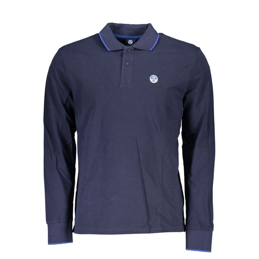 North Sails Blauw Katoenen Polo Shirt voor Heren