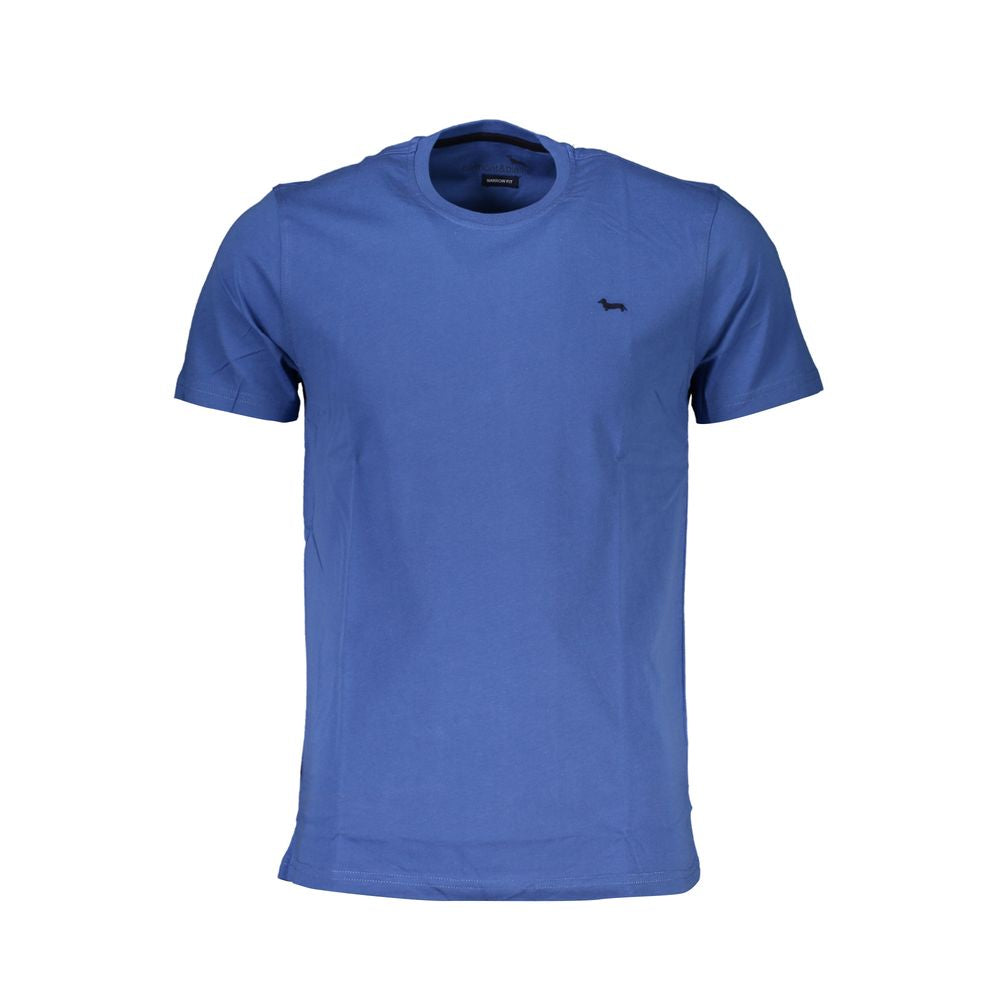 T-shirt en coton bleu de Harmont & Blaine