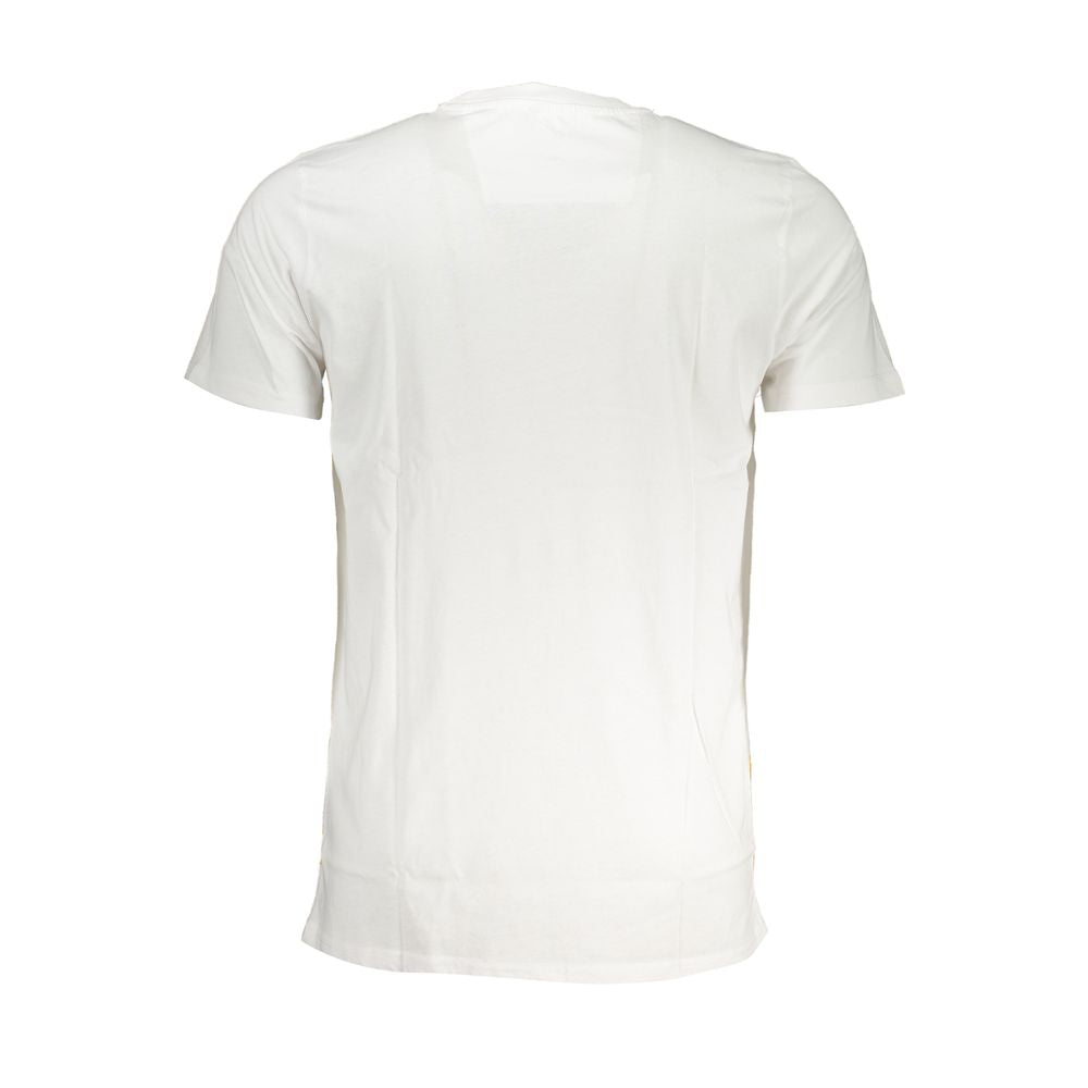 Wit katoenen T-shirt van Cavalli Class