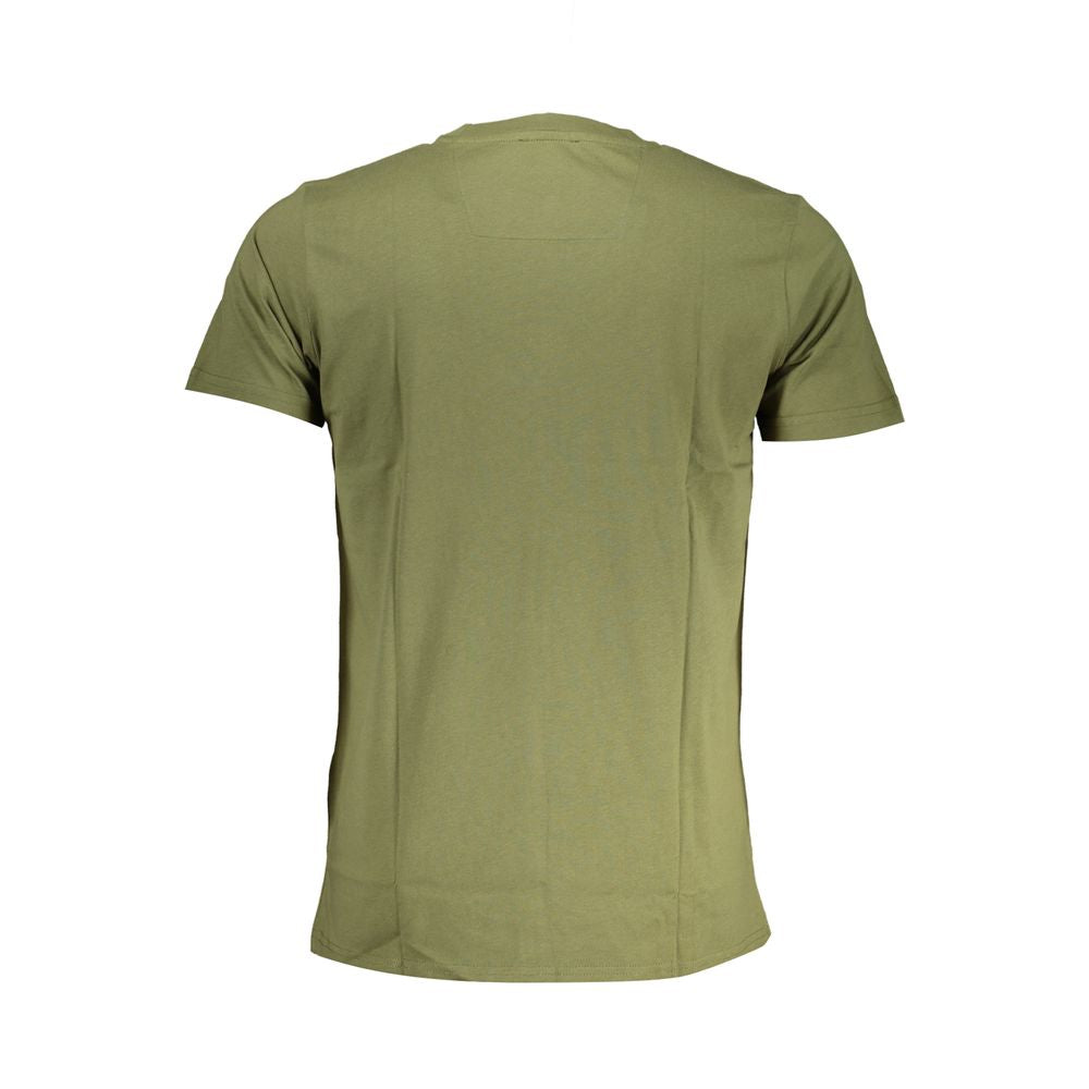 Cavalli Class Groen Katoenen T-Shirt
