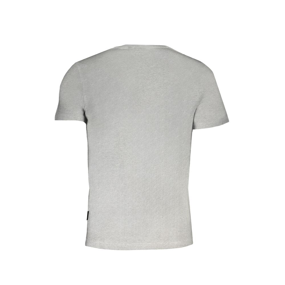 T-shirt Napapijri en coton brun pour homme