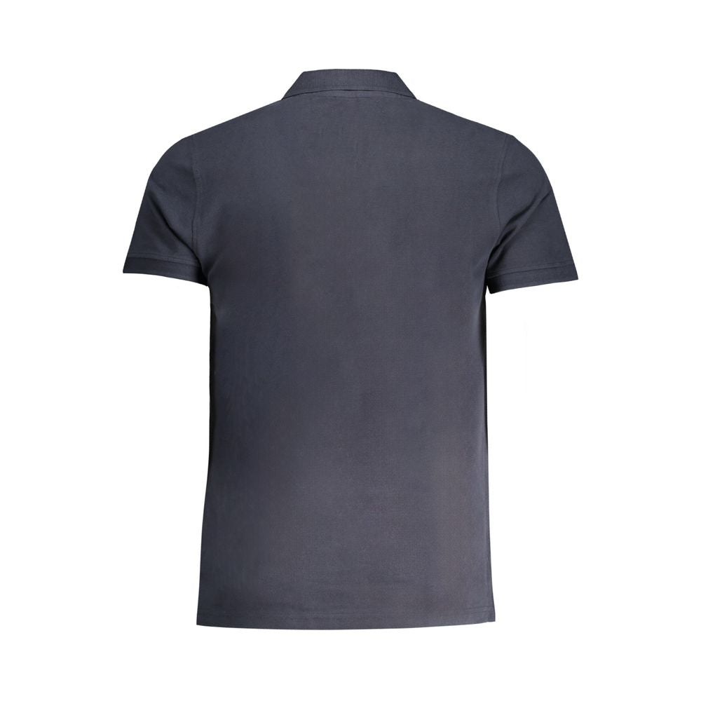 Cavalli Class Blauw Katoenen Poloshirt