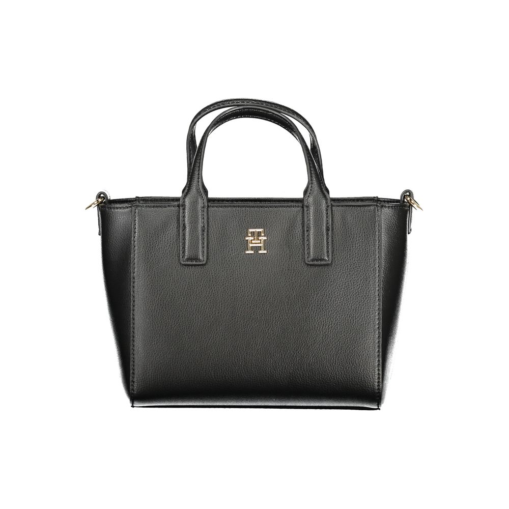 Tommy Hilfiger Zwarte Polyester Dames Handtas
