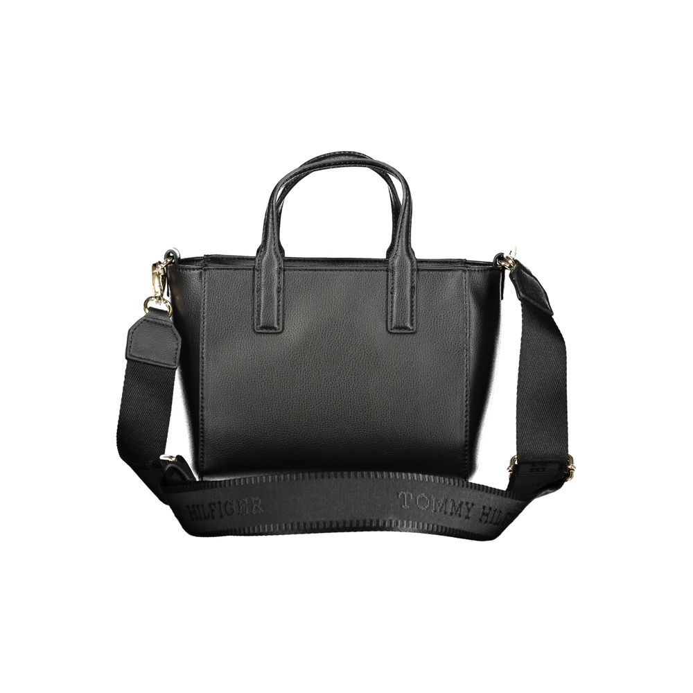 Tommy Hilfiger Zwarte Polyester Dames Handtas