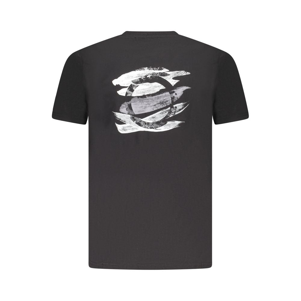 T-shirt homme en coton noir Trussardi