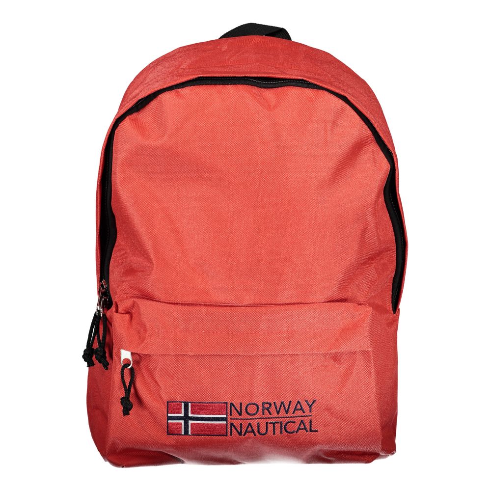 Noorwegen 1963 Rode Polyester Heren Rugzak