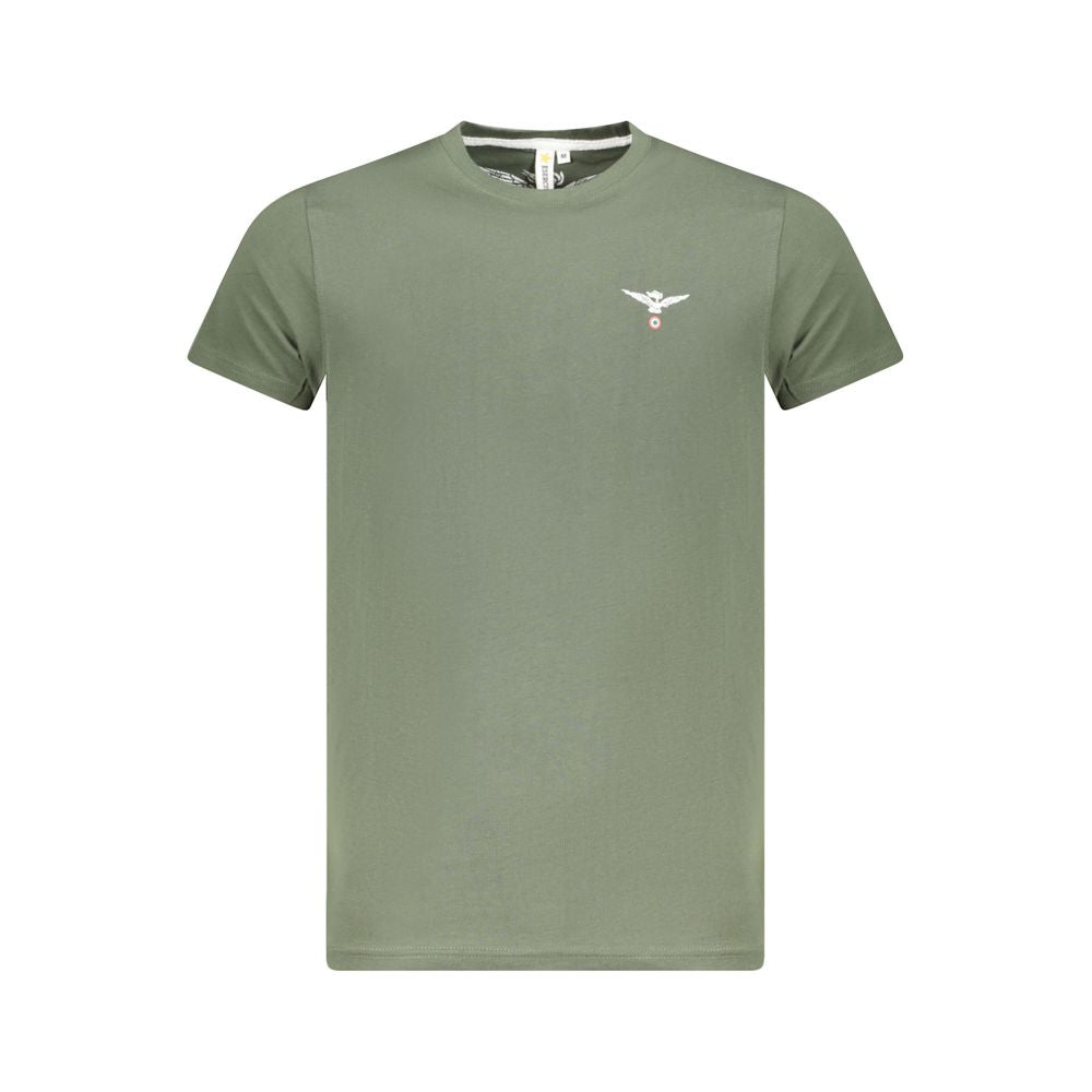 T-shirt en coton vert de l'Accademia Militare