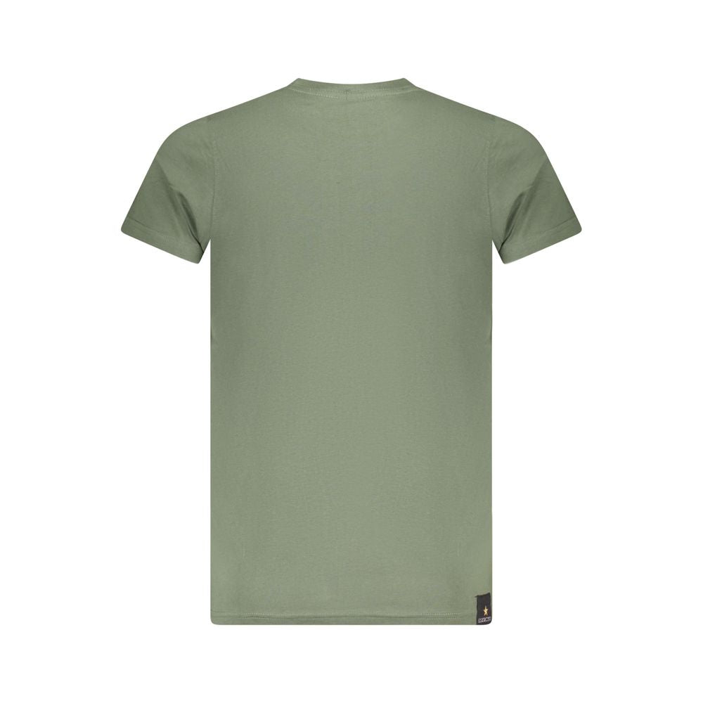 T-shirt en coton vert de l'Accademia Militare