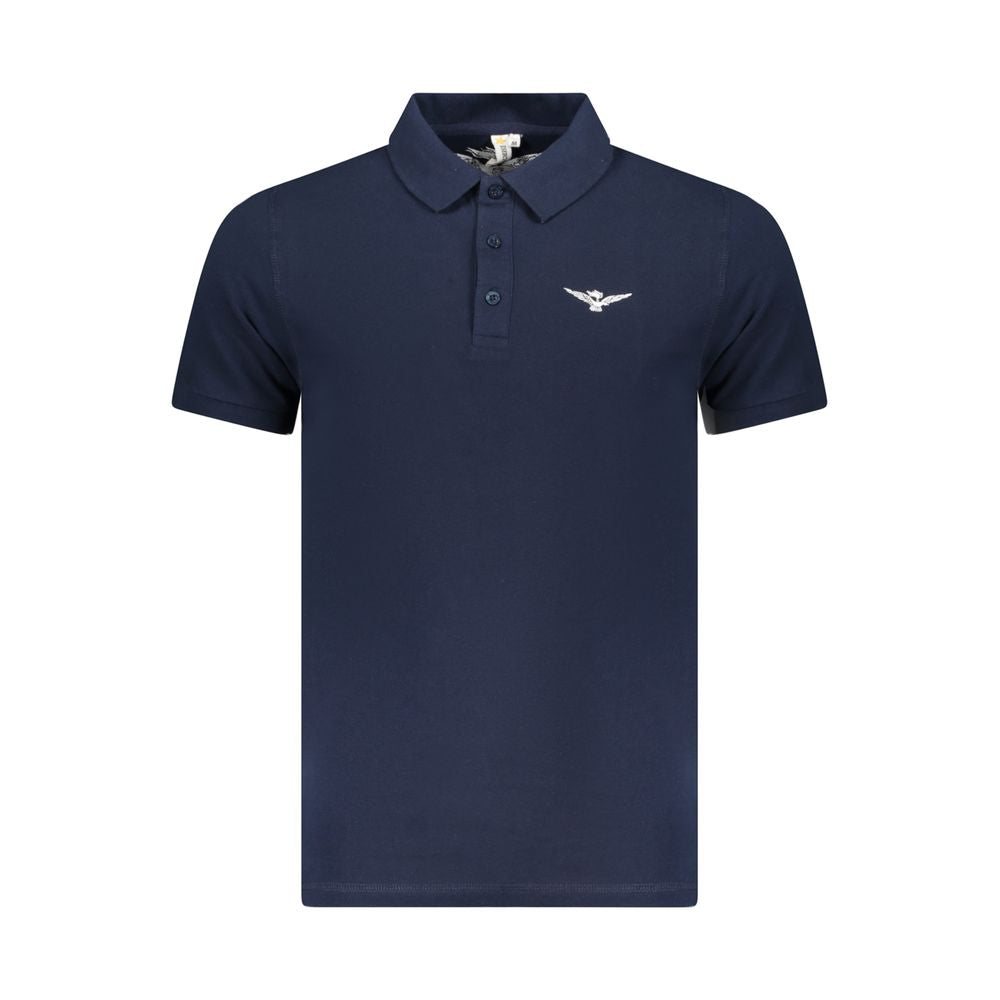 Polo en coton bleu de l'Accademia Militare
