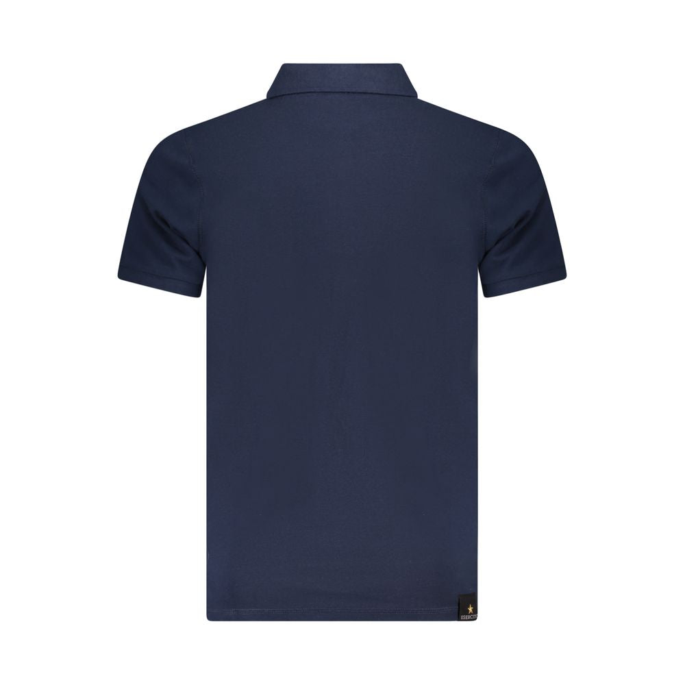 Polo en coton bleu de l'Accademia Militare