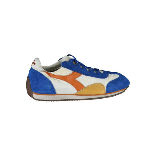 Diadora blauwe stoffen sneaker