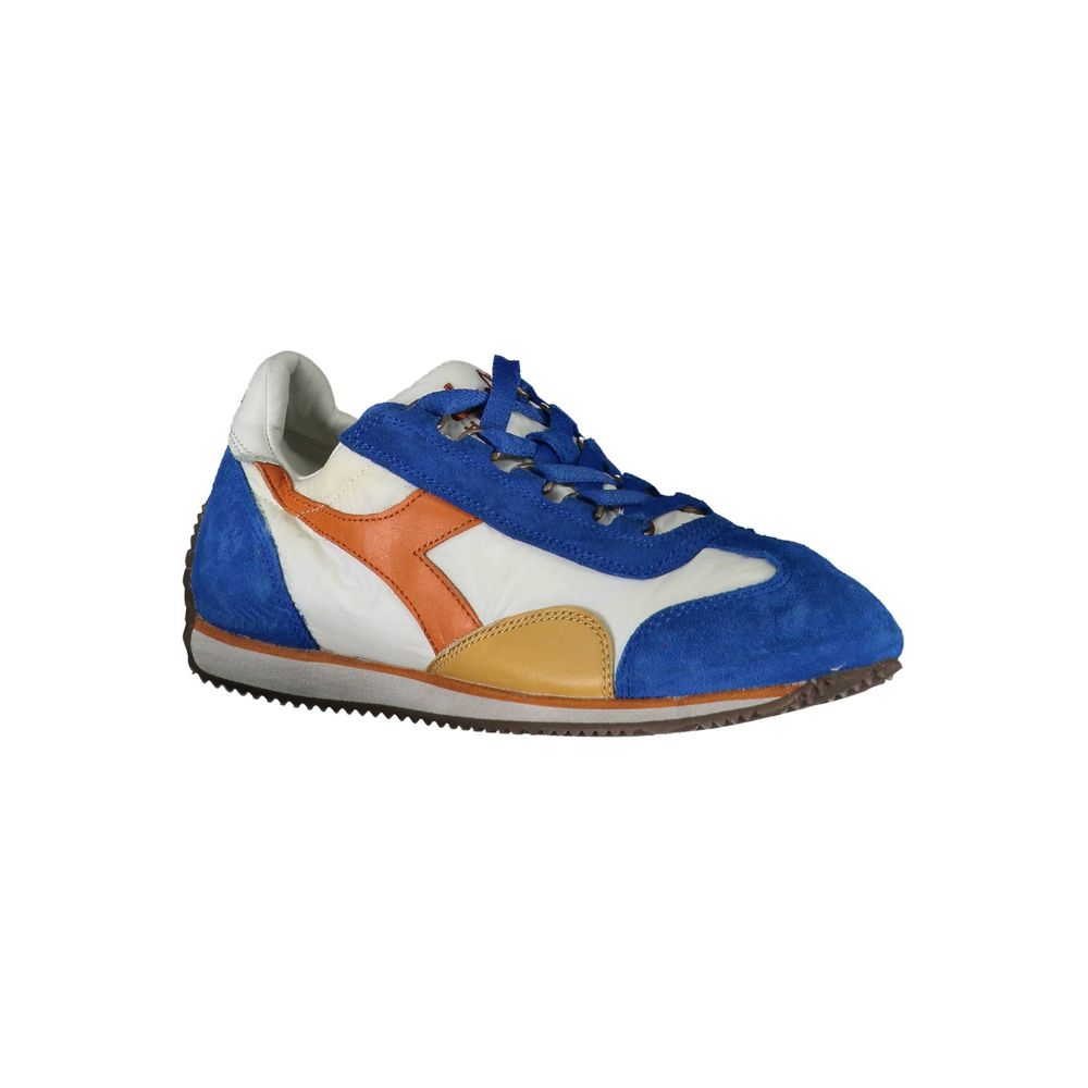 Diadora blauwe stoffen sneaker