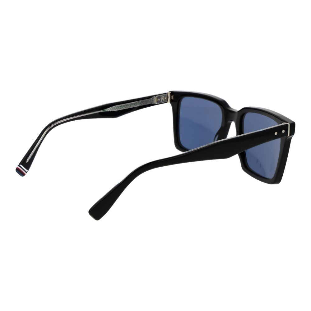 Tommy Hilfiger Zwarte Heren Zonnebril