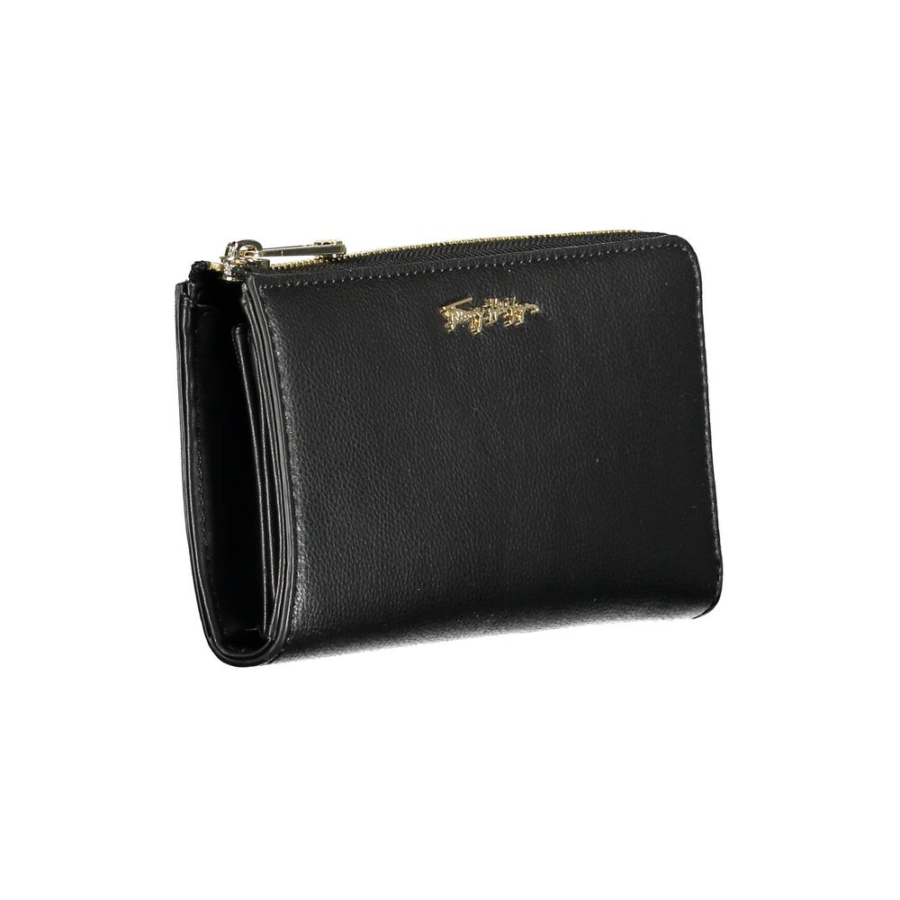 Tommy Hilfiger Zwarte Polyethyleen Portemonnee