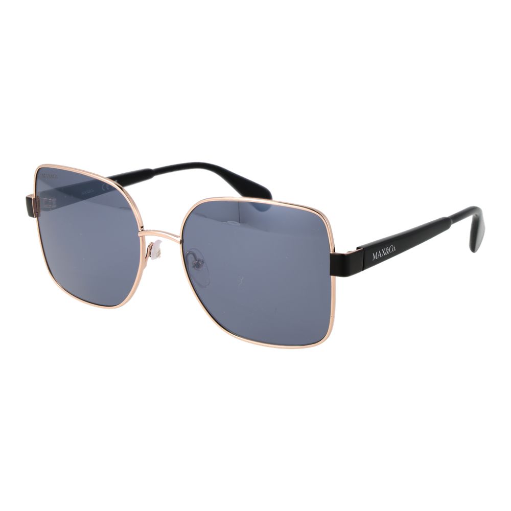 Lunettes de soleil pour femme Max & Co, doré rose