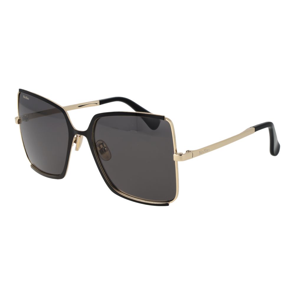 Lunettes de soleil noires pour femme Max Mara