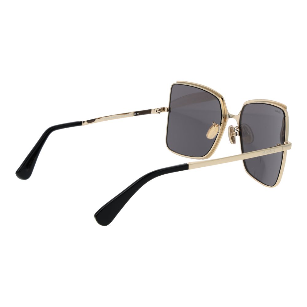 Lunettes de soleil noires pour femme Max Mara